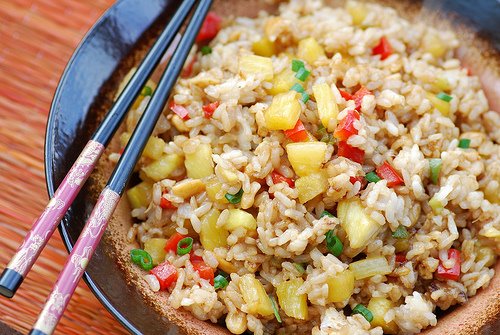 #22 Pineapple coconut Fried Rice