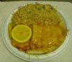 Lunch Special: Lemon Chicken w. Fried Rice 
