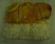 Lunch Speical: Lemon Chicken w.White Rice 